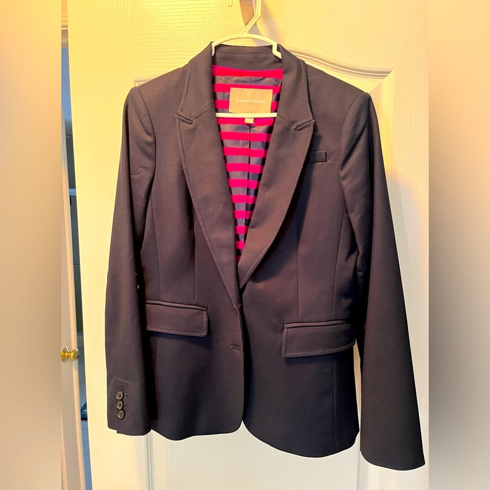 Navy blue Banana Republic Blazer